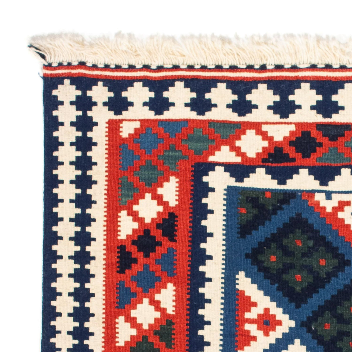 Kelim Teppich - Oriental 104 x 103 cm - mehrfarbig