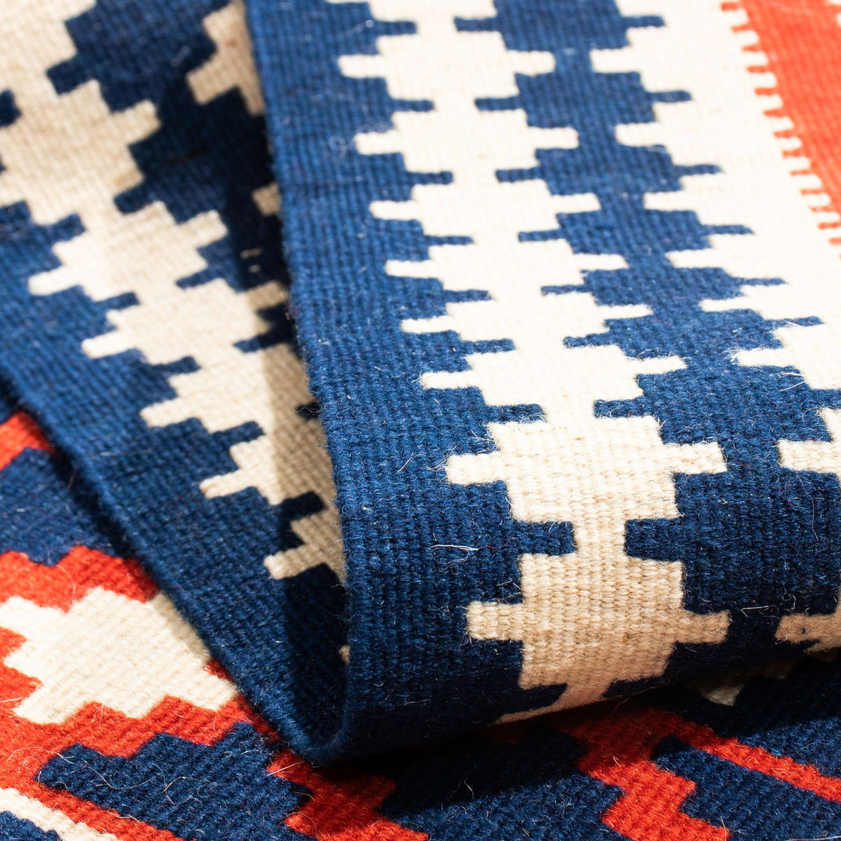 Kelim Teppich - Oriental 104 x 103 cm - mehrfarbig