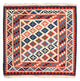 Kelim Teppich - Oriental 110 x 104 cm - rost