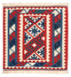 Kelim Fars Teppich 102x102cm