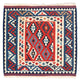 Kelim Fars Teppich 100x104cm