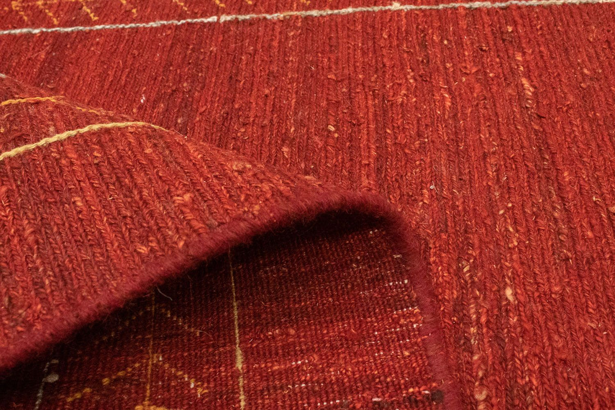 Gabbeh Teppich - Perser 167 x 111 cm - rot