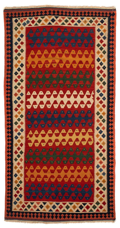 Kelim Fars Teppich 149x297cm