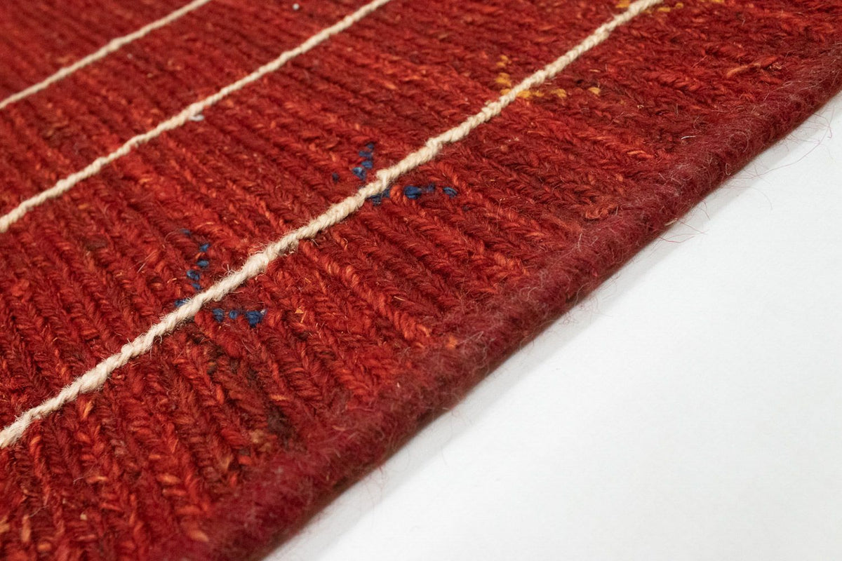 Gabbeh Teppich - Perser 173 x 114 cm - rot