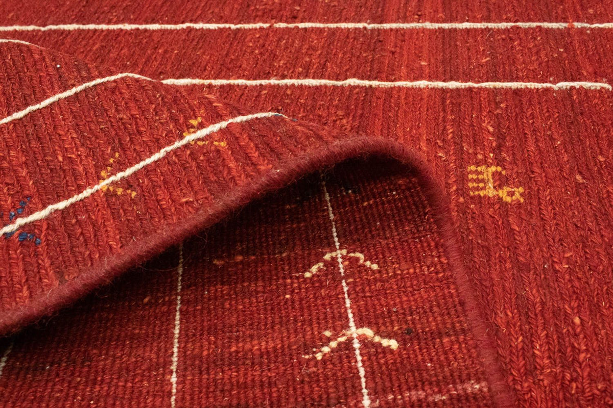Gabbeh Teppich - Perser 173 x 114 cm - rot
