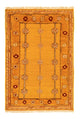 Gabbeh Teppich - Perser 173 x 116 cm - gold