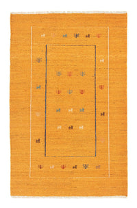 Gabbeh Teppich - Perser 188 x 123 cm - gold