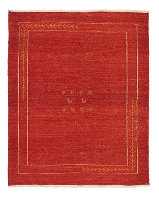 Gabbeh Teppich - Perser 191 x 152 cm - rot