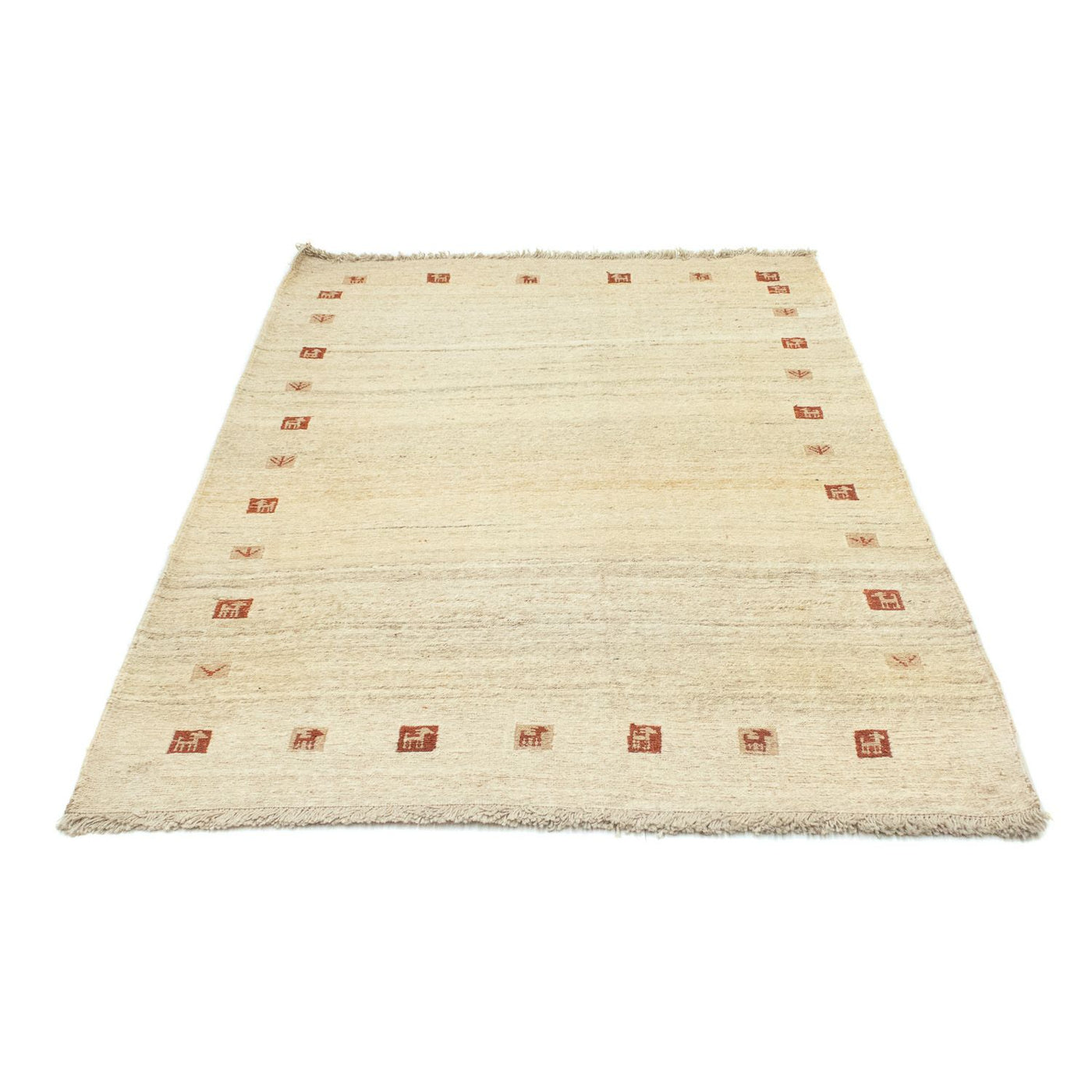 Gabbeh Persisch Teppich 184x124cm - Perserteppich Wollteppich