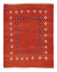 Gabbeh Persisch Teppich 192x152cm - Perserteppich Wollteppich