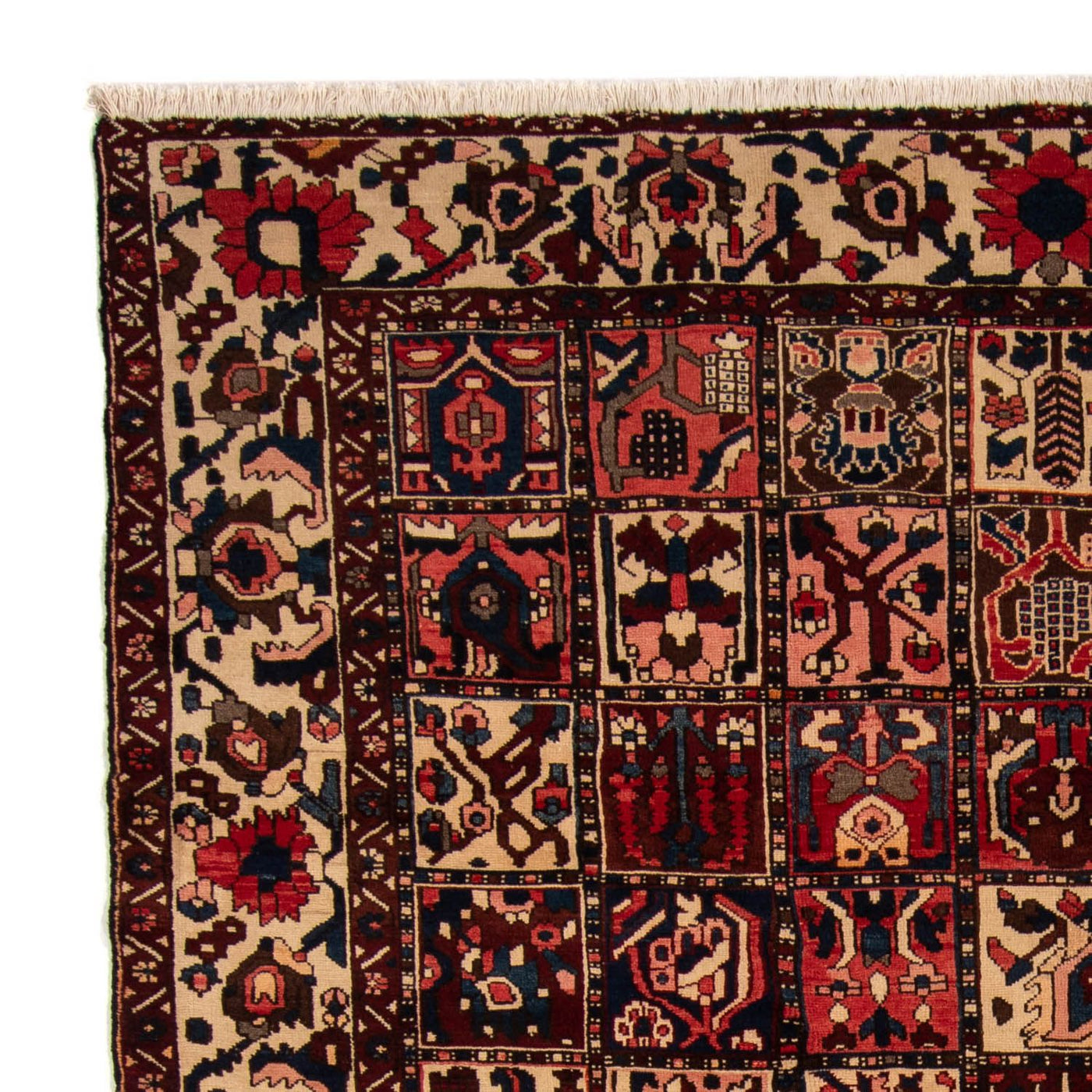 Perserteppich - Nomadic 337 x 258 cm - dunkelrot