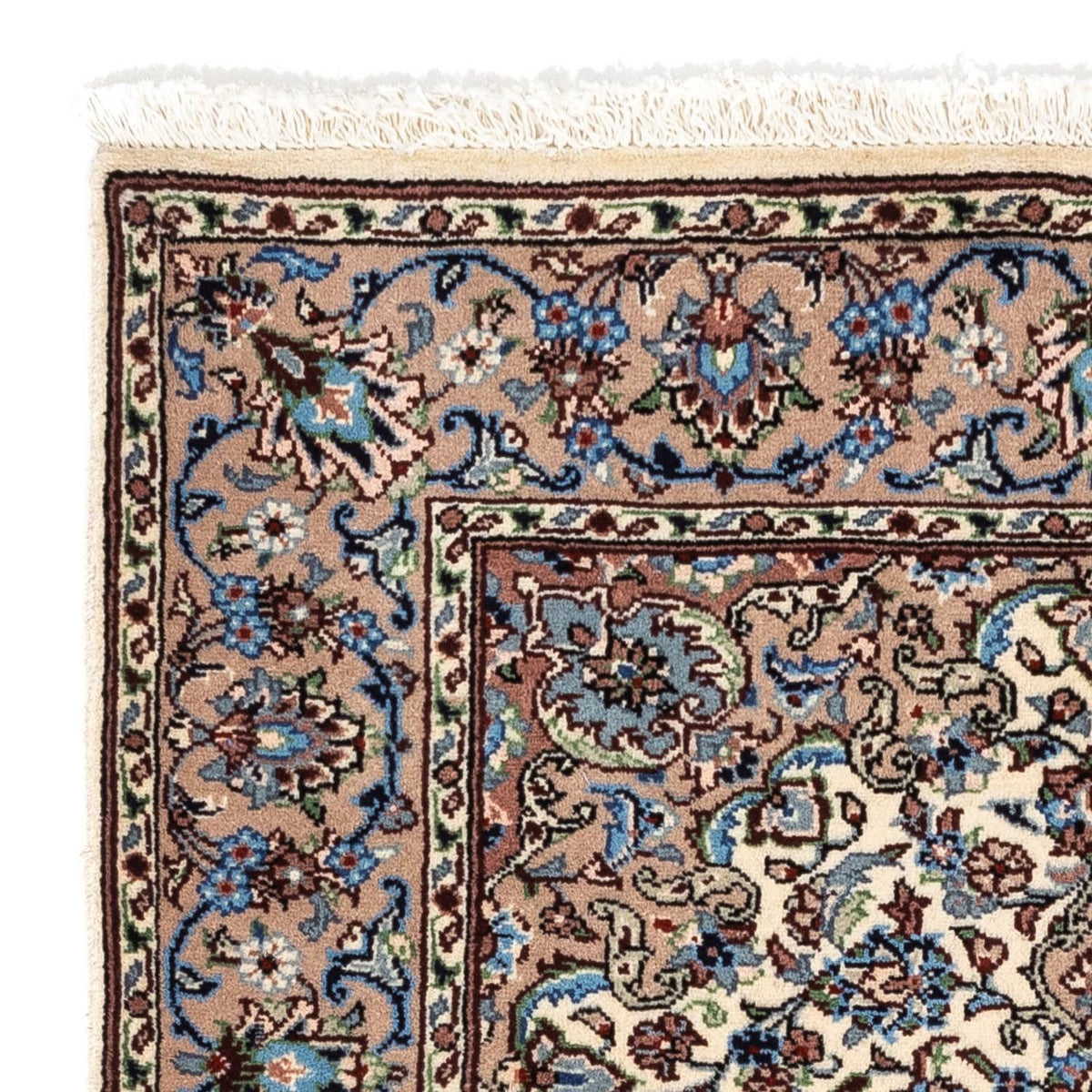 Perserteppich - Keshan 140 x 100 cm - beige