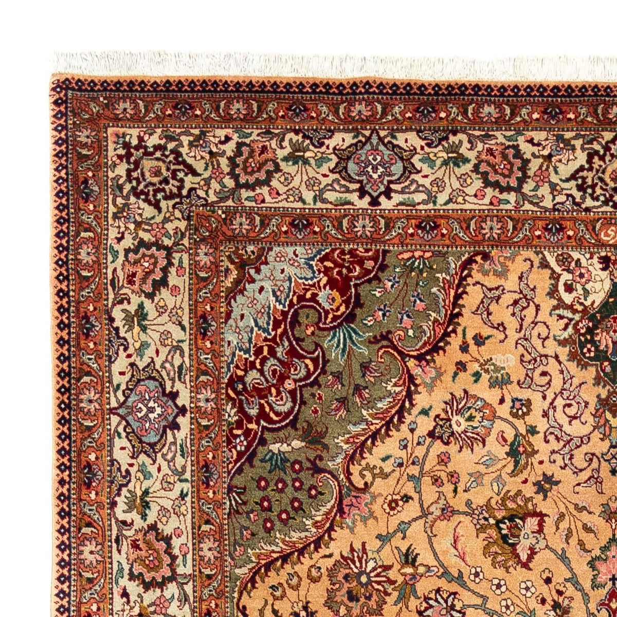 Täbriz - 40 Raj Teppich 195x297cm - Perserteppich