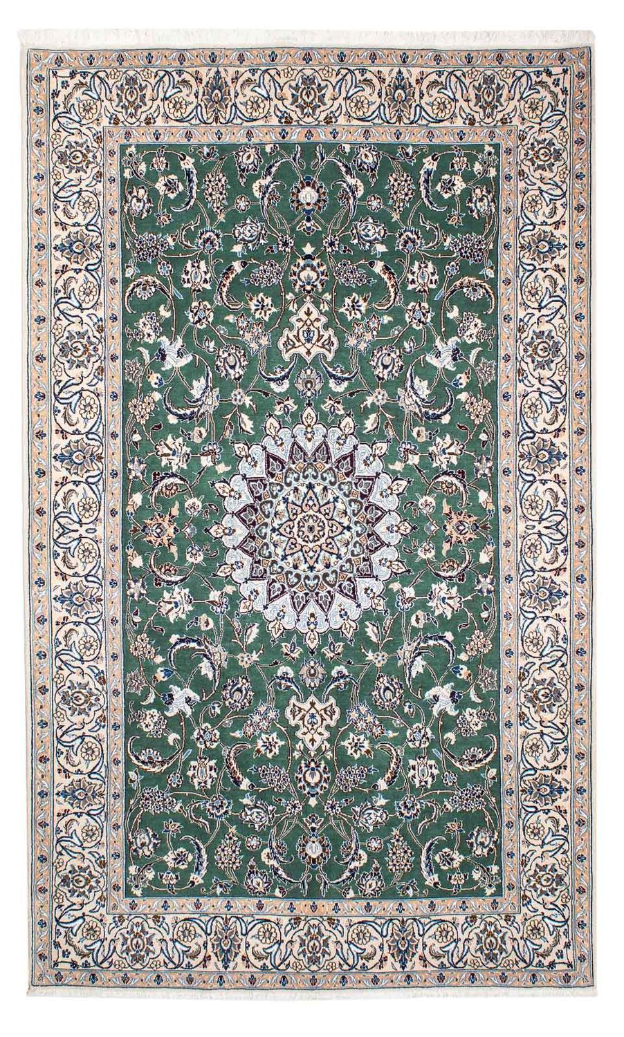 Perserteppich - Nain - Royal 254 x 152 cm Teppich Wohnzimmer