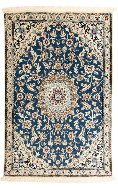 Nain - 9La Teppich 85x133cm - Perserteppich - blau