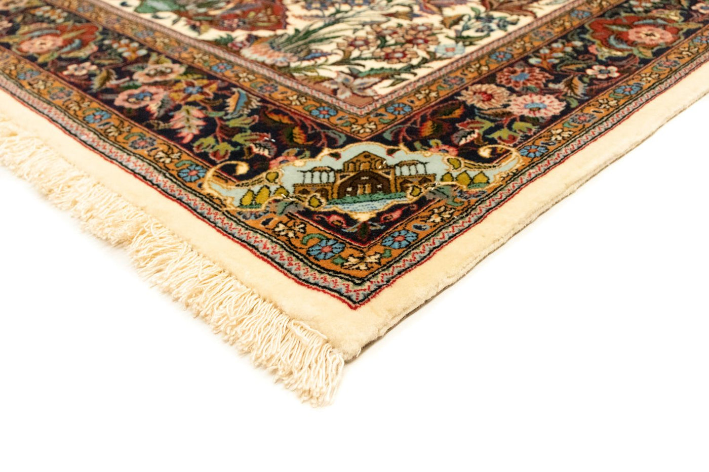 Ghom Teppich 145x102cm - Perserteppich