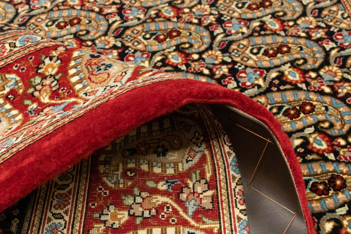 Perserteppich - Ghom 156 x 106 cm - dunkelblau