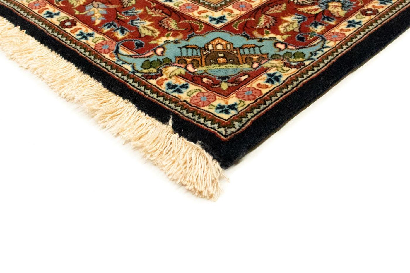 Ghom Teppich 154x103cm - Perserteppich