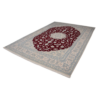 Nain Teppich 200x288cm - Perserteppich - dunkelrot