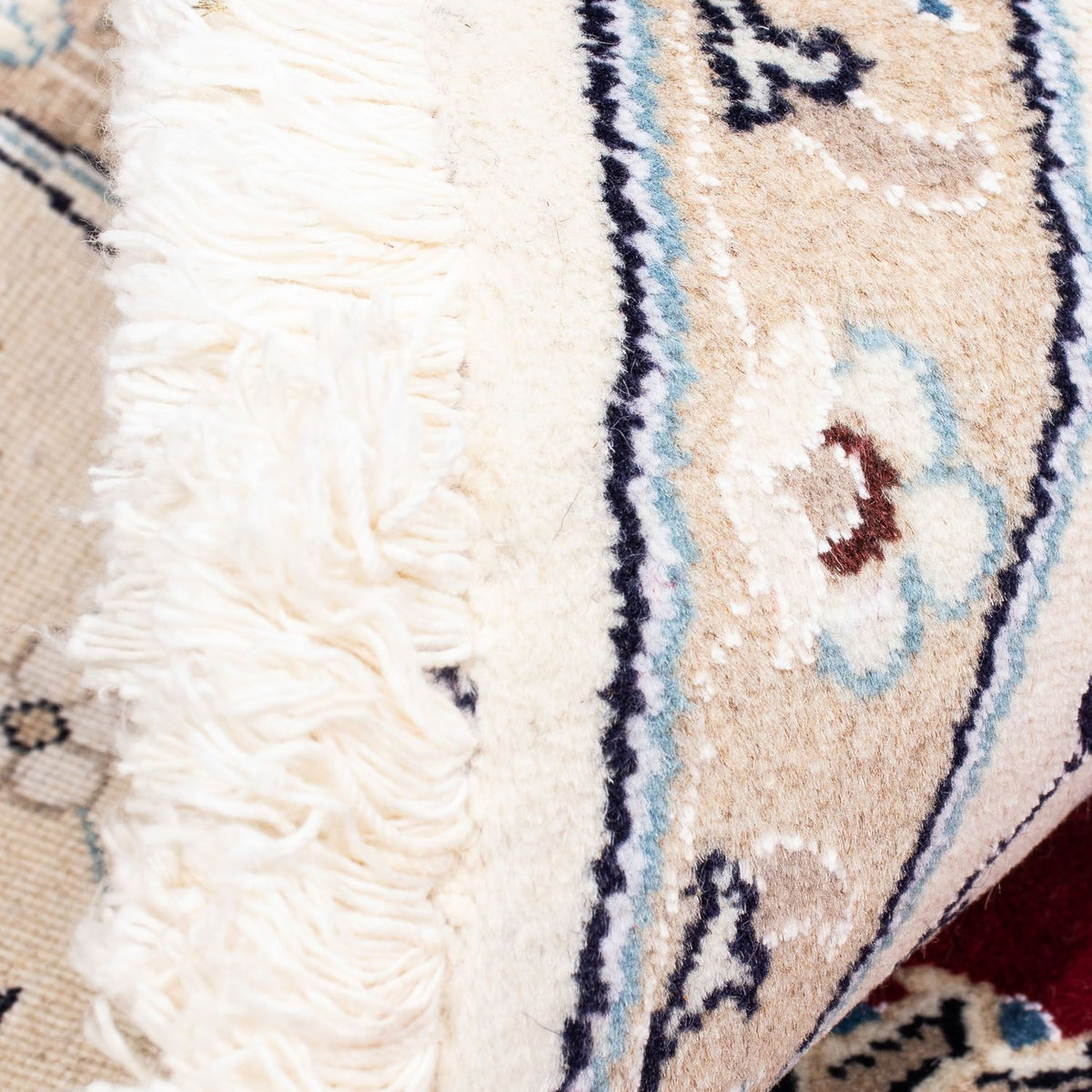 Perserteppich - Nain 245 x 245 cm Teppich Rund