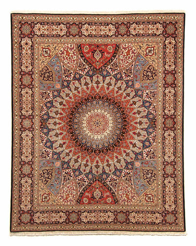 Täbriz - 50 Raj Teppich 205x252cm - Perserteppich