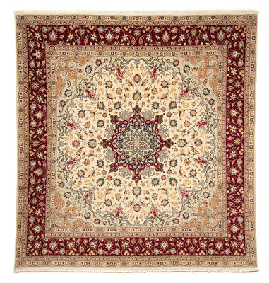 Perserteppich - Täbriz - Royal 258 x 252 cm Quadratischer Teppich