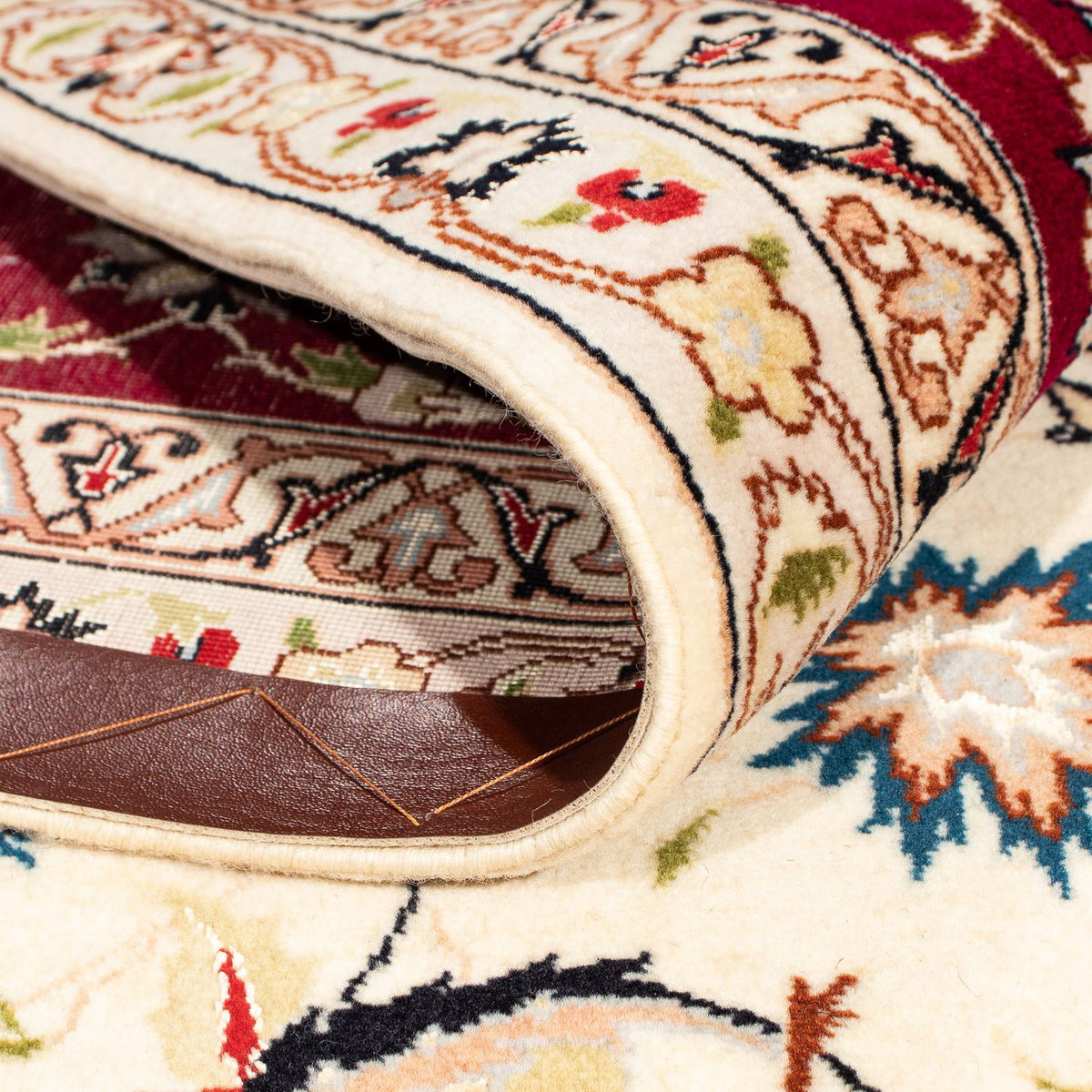 Perserteppich - Täbriz - Royal 258 x 252 cm Quadratischer Teppich