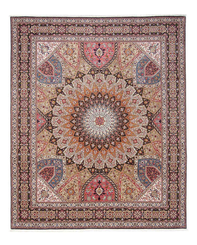 Täbriz - 50 Raj Teppich 254x302cm - Perserteppich
