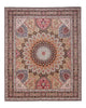 Täbriz - 50 Raj Teppich 302x254cm - Perserteppich