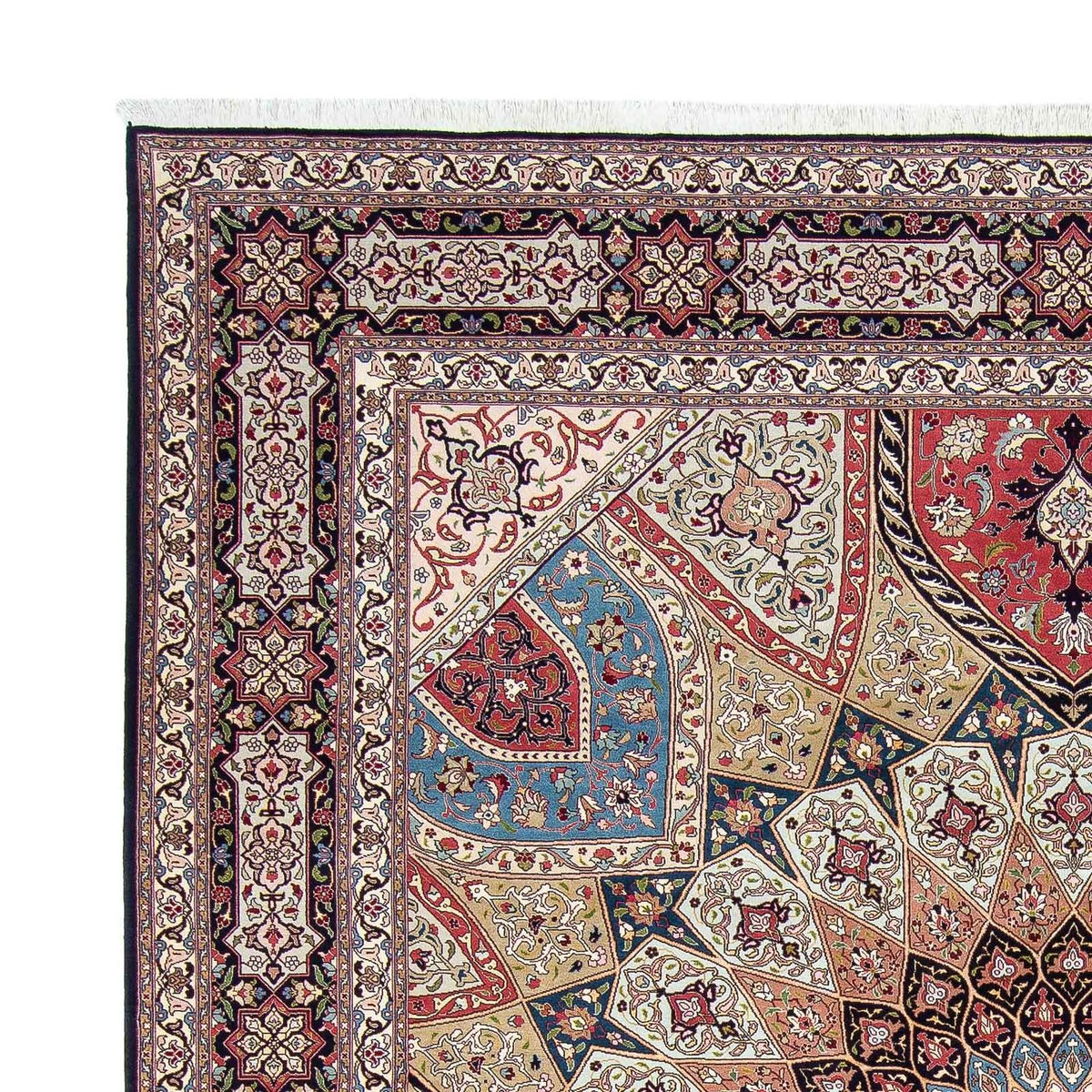 Täbriz - 50 Raj Teppich 258x305cm - Perserteppich