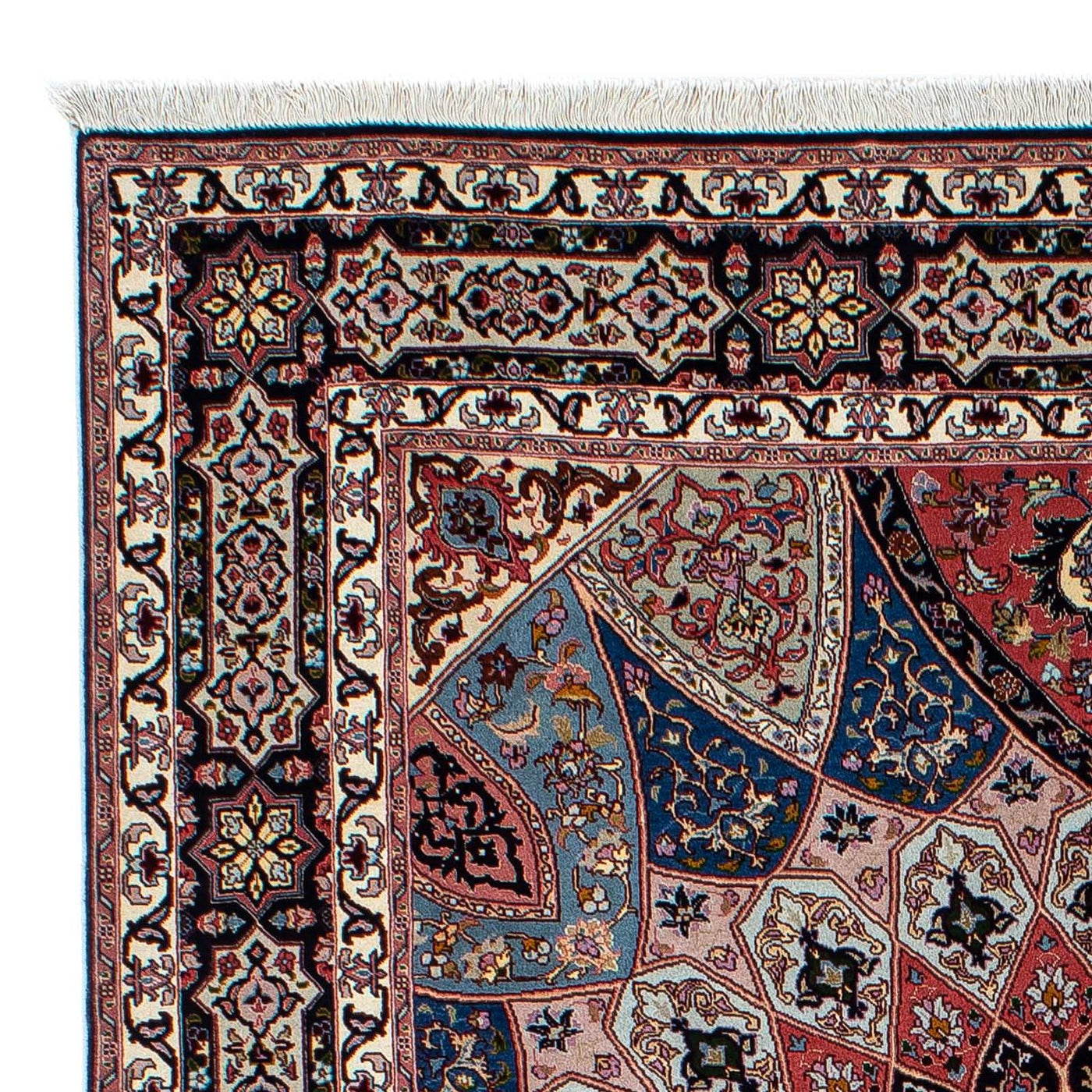 Täbriz - 50 Raj Teppich 190x156cm - Perserteppich