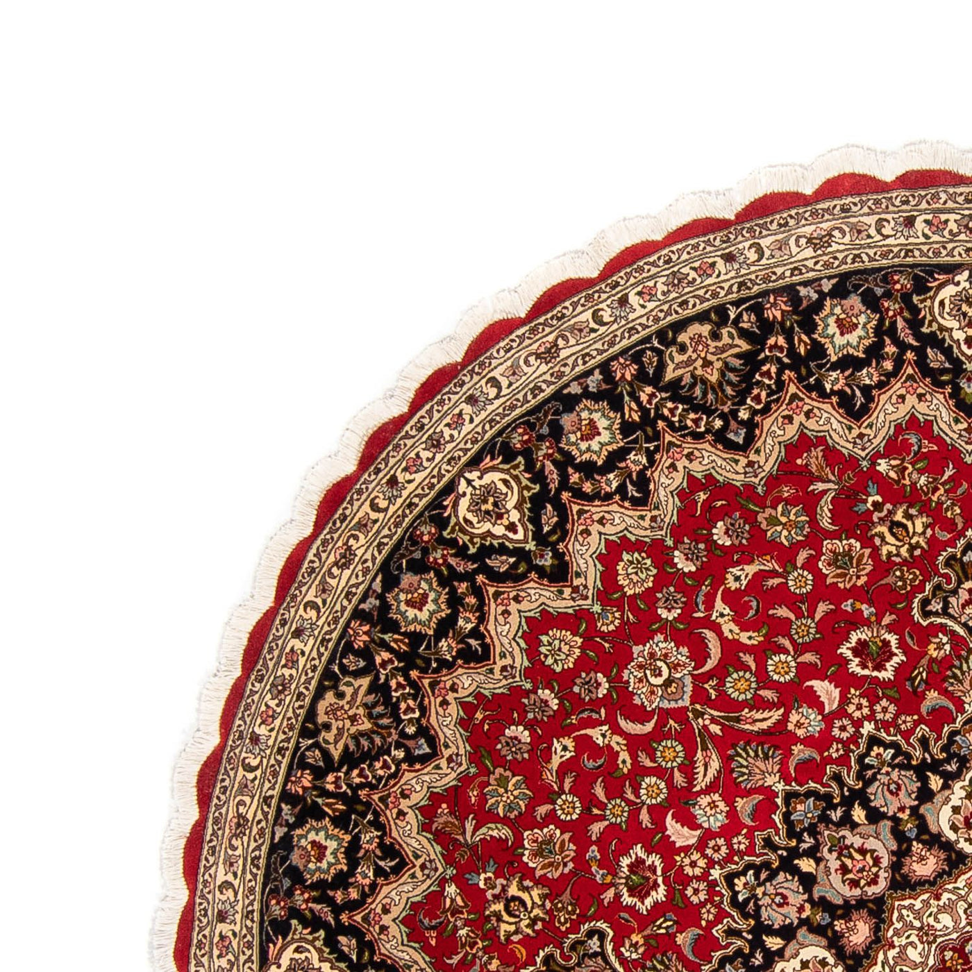 Täbriz - 50 Raj Teppich 253x253cm - Perserteppich