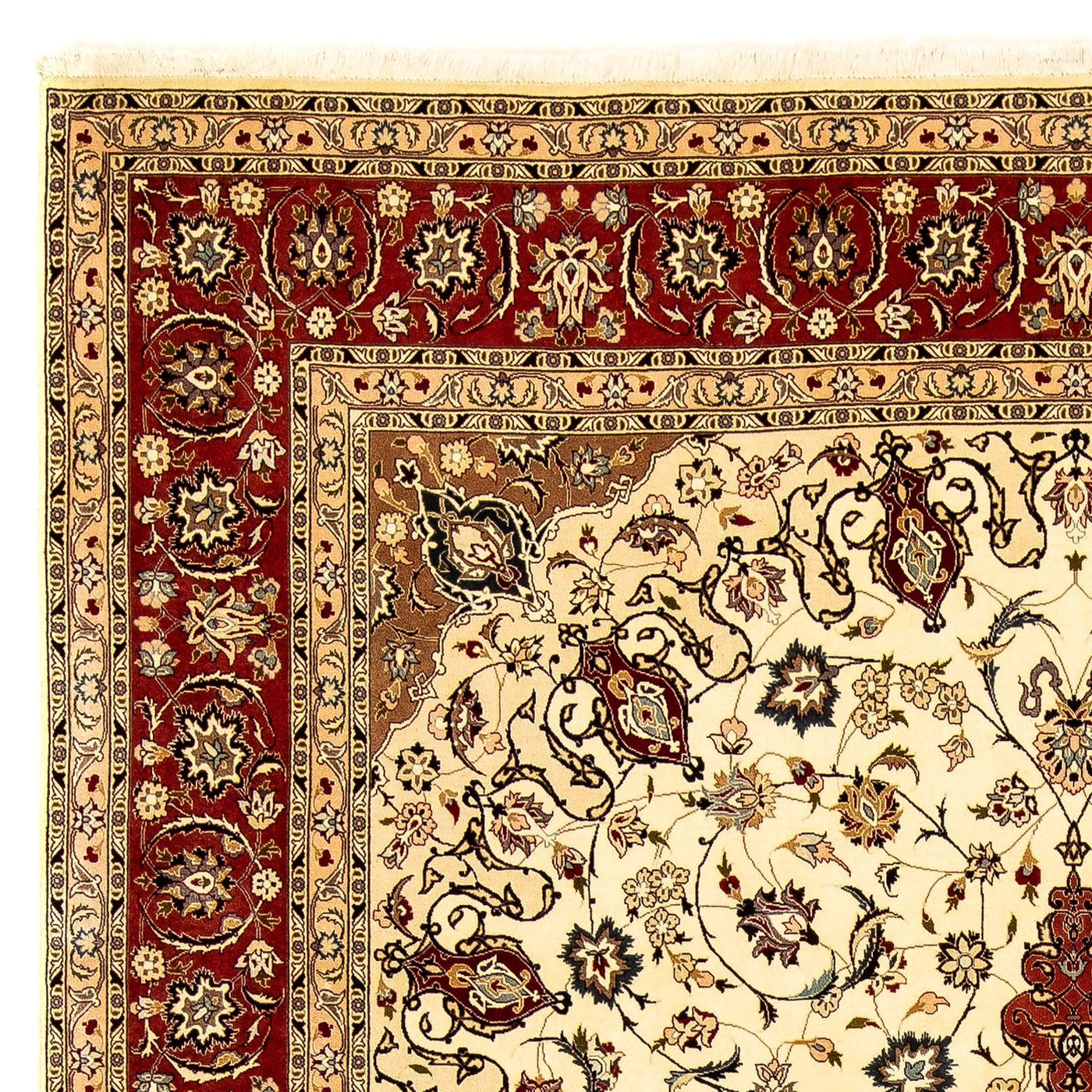 Täbriz - 50 Raj Teppich 340x255cm - Perserteppich