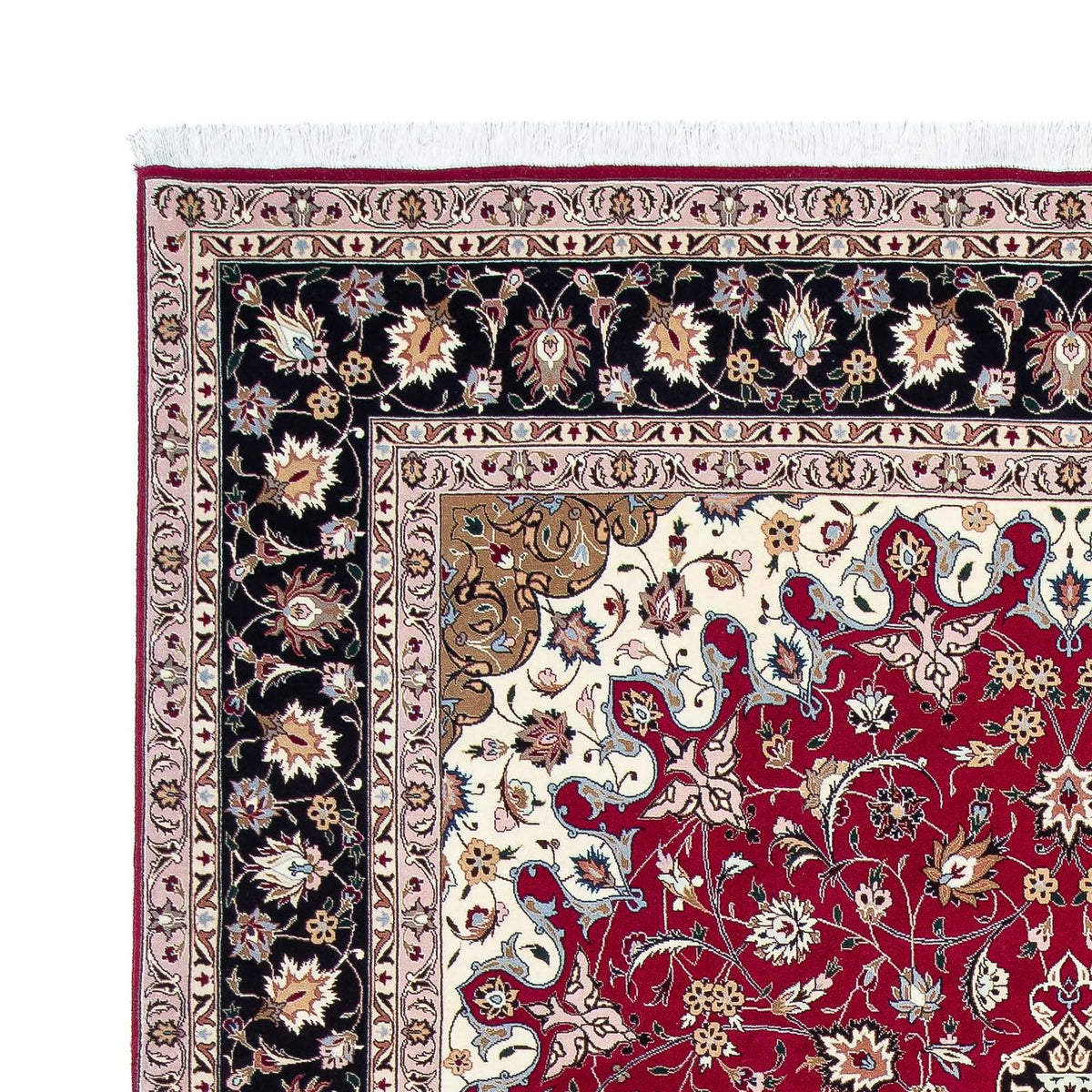 Täbriz - 50 Raj Teppich 203x316cm - Perserteppich