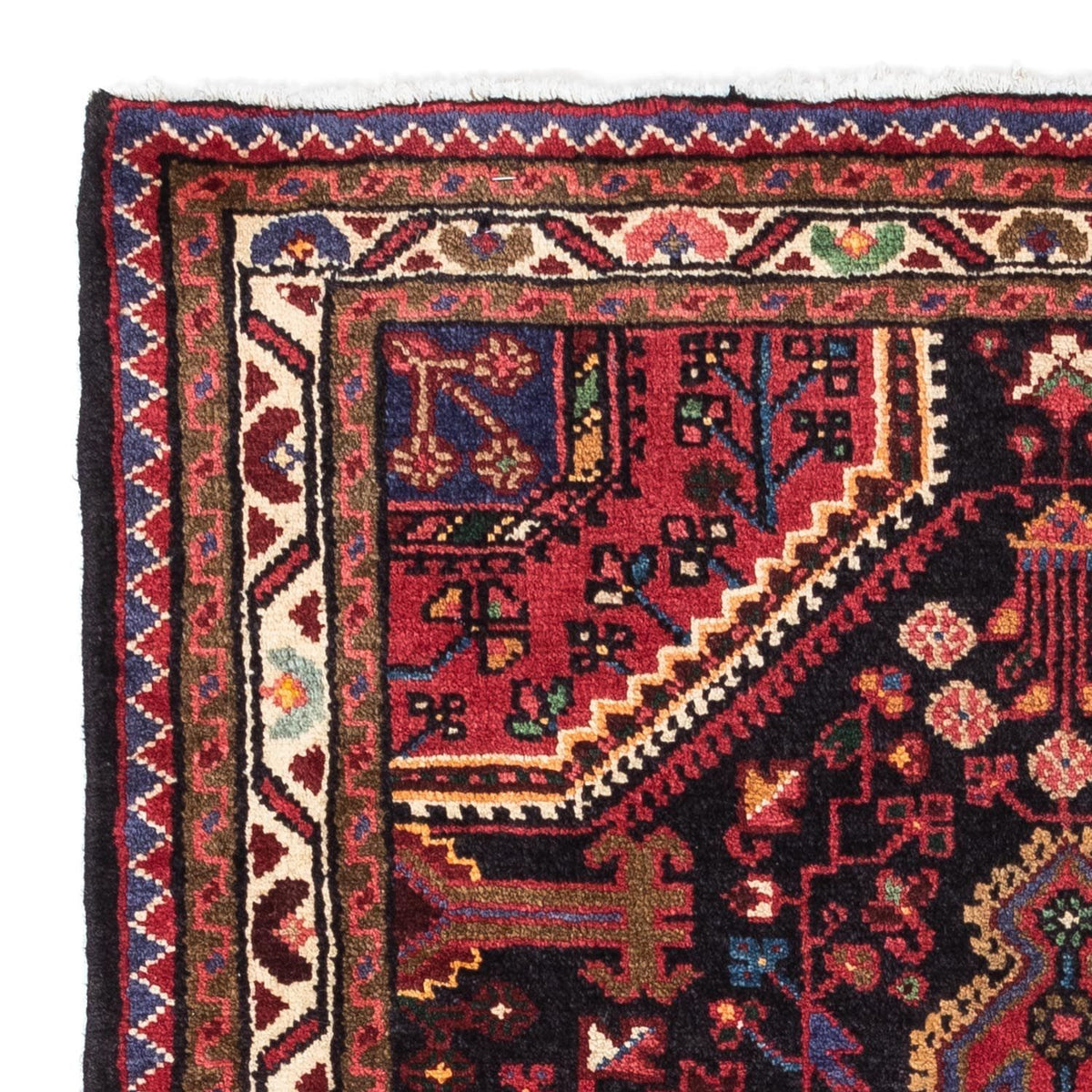 Perserteppich - Nomadic 125 x 80 cm - dunkelblau