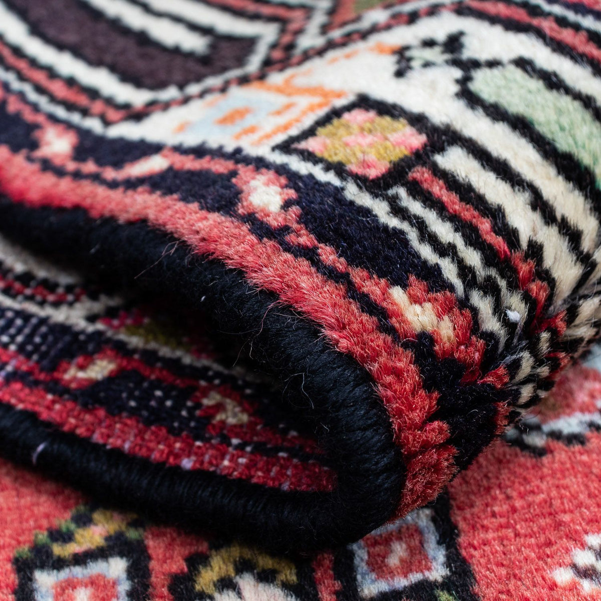 Perserteppich - Nomadic 125 x 80 cm - hellrot