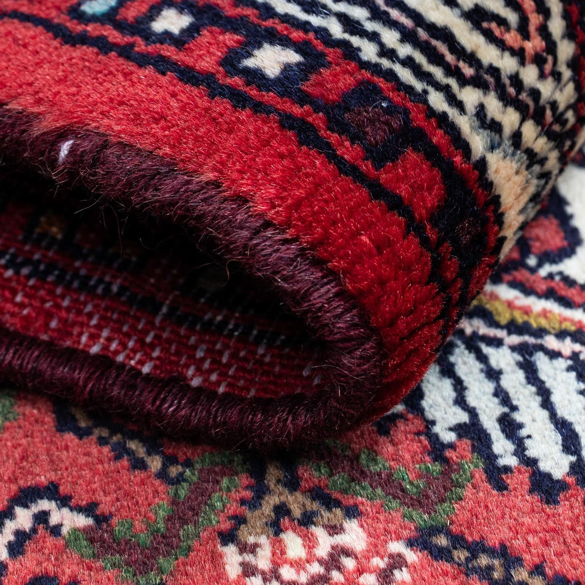 Perserteppich - Nomadic 125 x 80 cm - rot