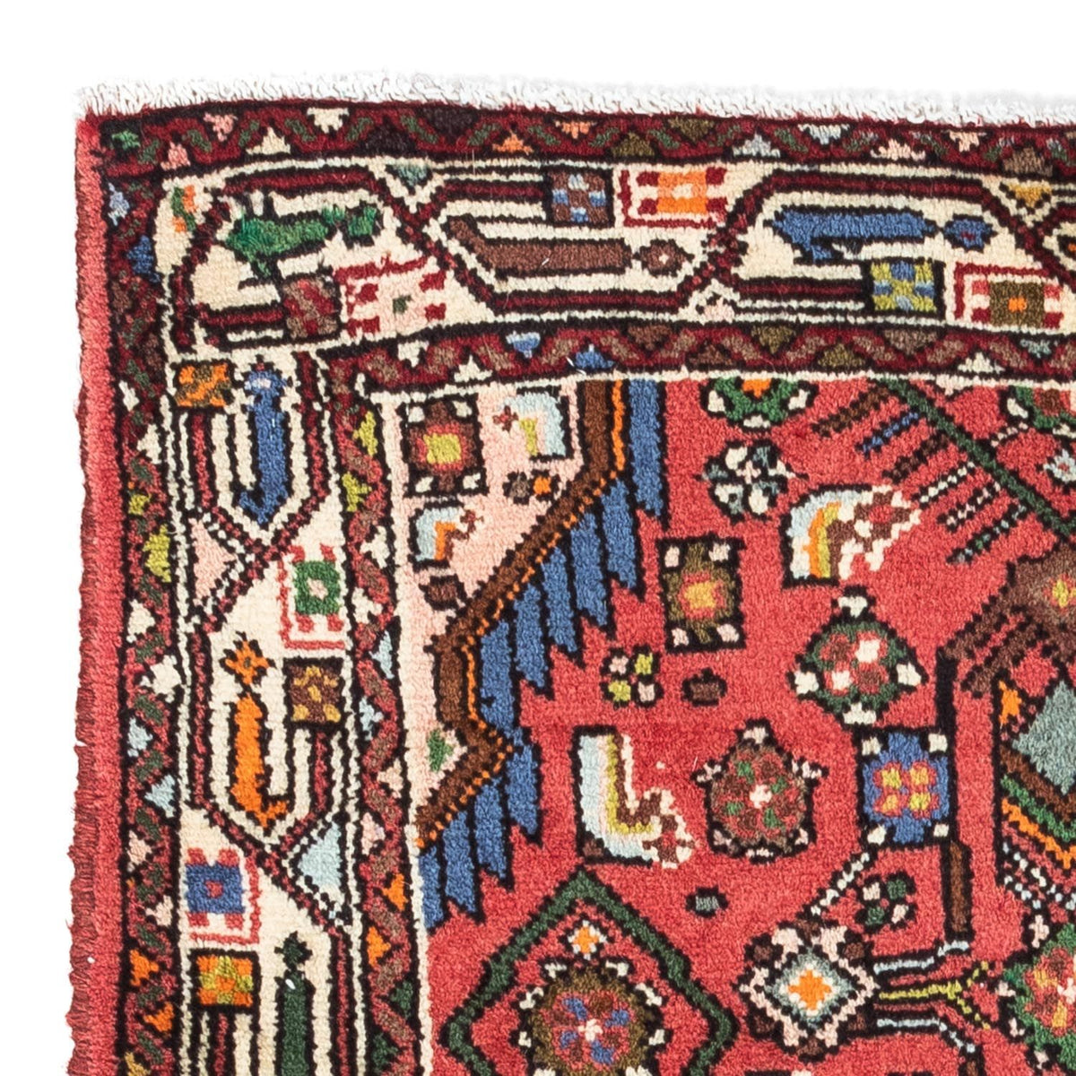 Perserteppich - Nomadic 125 x 80 cm - rot