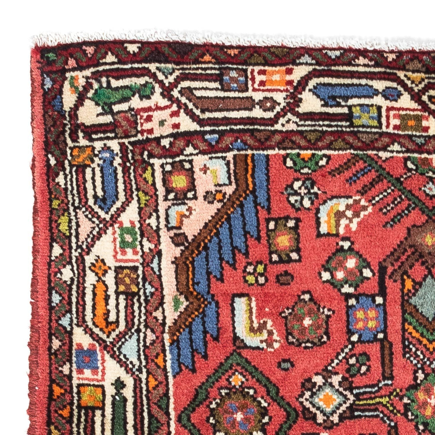 Perserteppich - Nomadic 125 x 80 cm - rot
