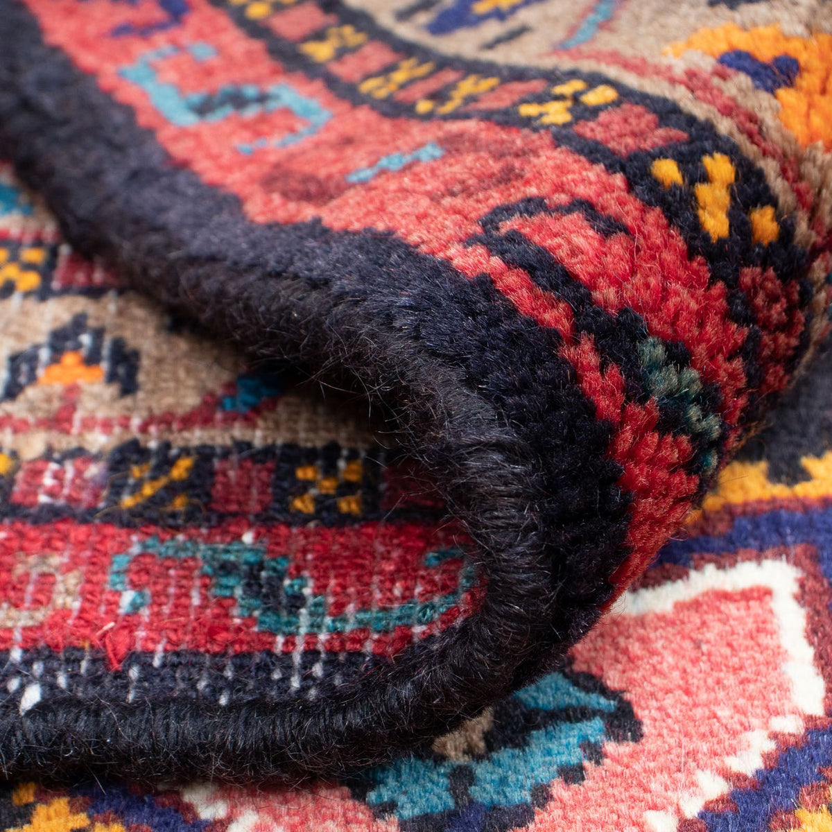 Perserteppich - Nomadic 120 x 85 cm - hellrot