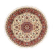 Täbriz - 50 Raj Teppich 145x145cm - Perserteppich