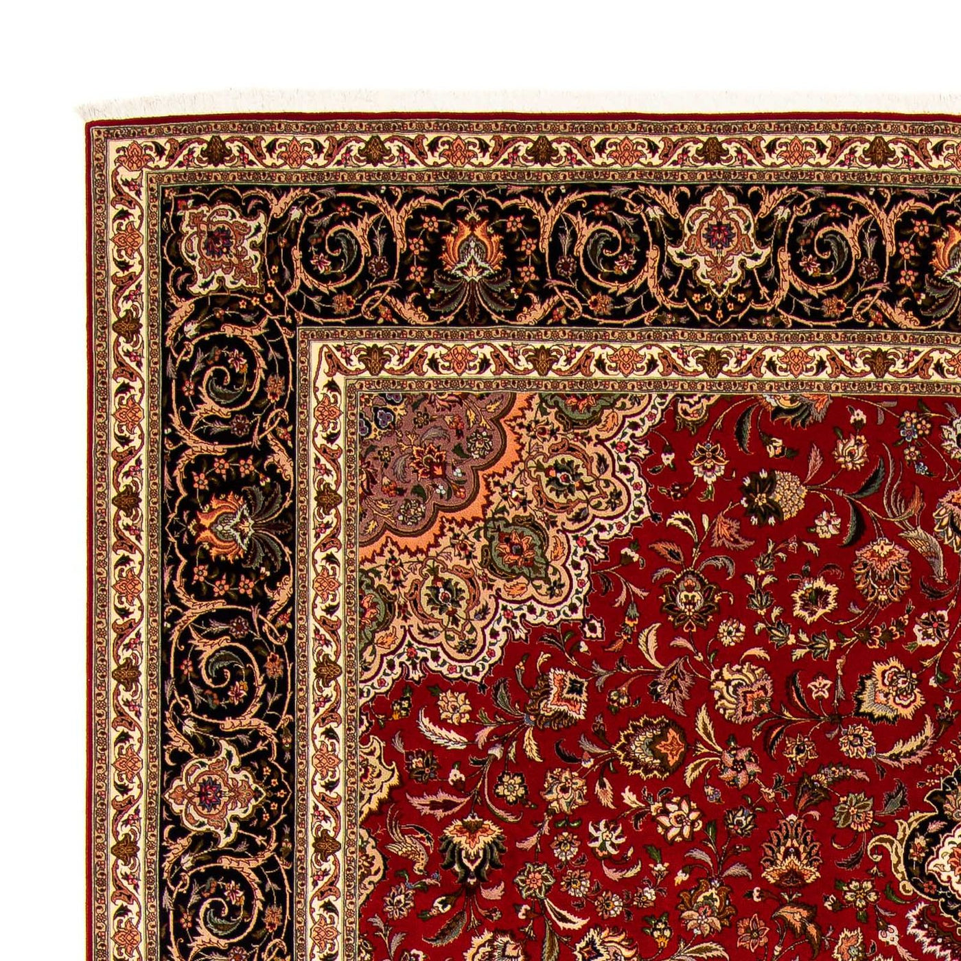Täbriz - 50 Raj Teppich 396x302cm - Perserteppich