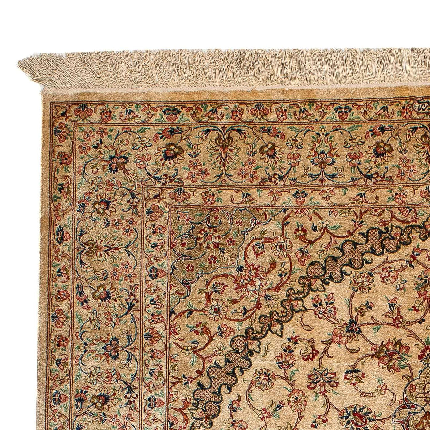 Ghom Teppich 195x131cm - Perserteppich