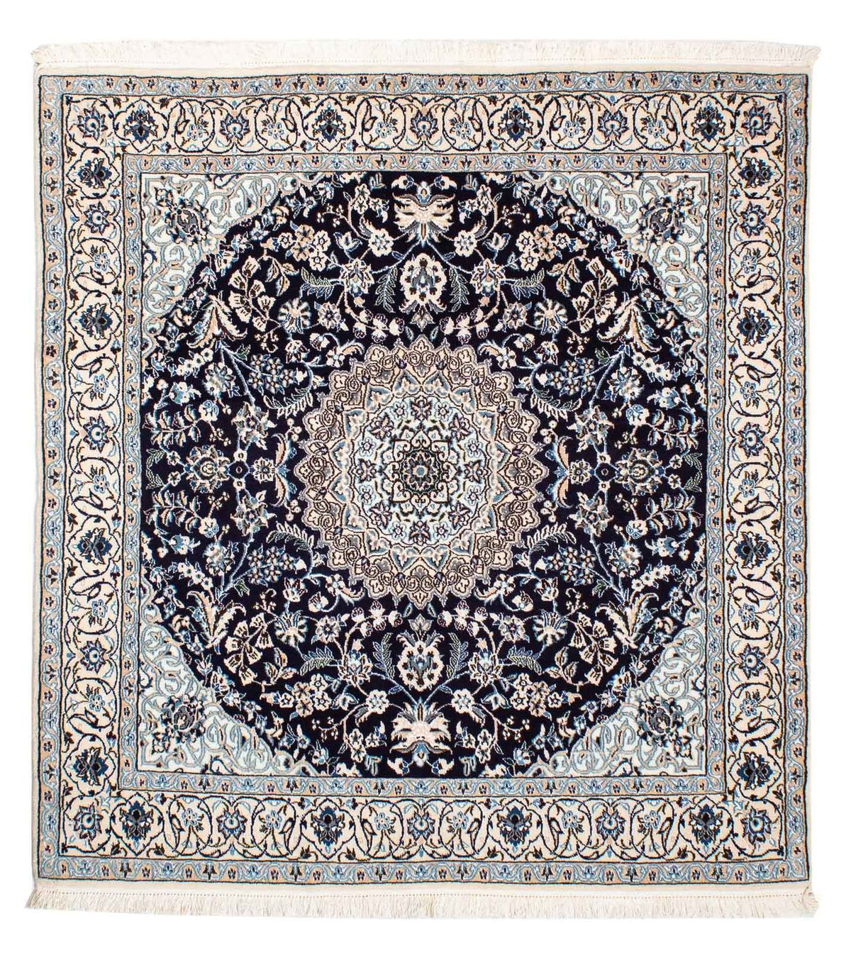 Perserteppich - Nain - Royal 153 x 146 cm Teppich Quadratisch