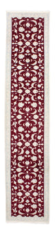Perserteppich - Nain 398 x 84 cm - dunkelrot