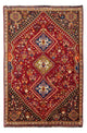 Perserteppich - Nomadic 257 x 173 cm - dunkelrot