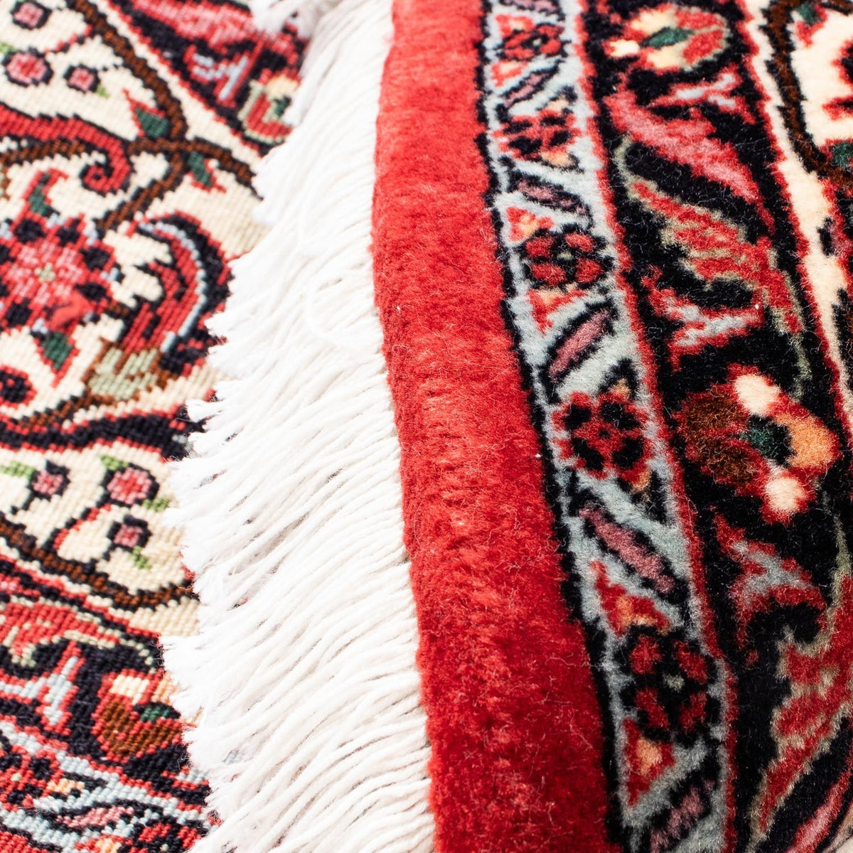 Perserteppich - Bidjar 150 x 150 cm - dunkelrot