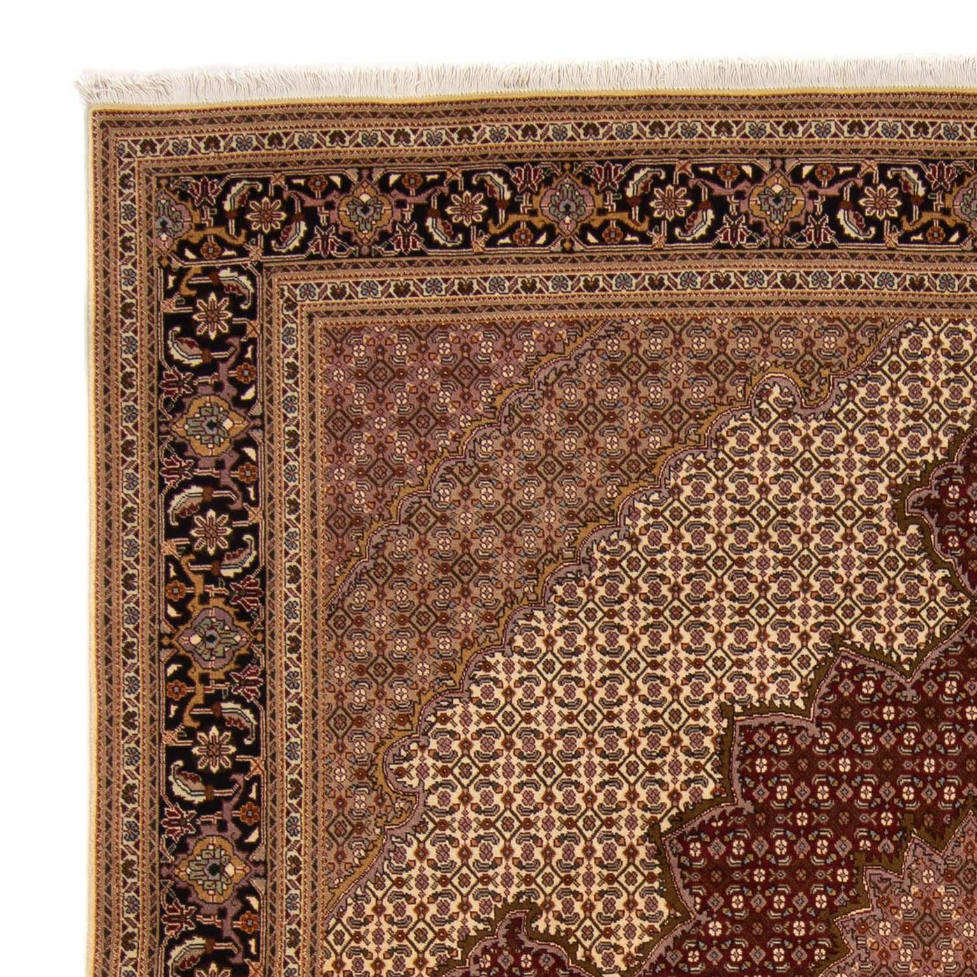 Täbriz - 40 Raj Teppich 351x252cm - Perserteppich