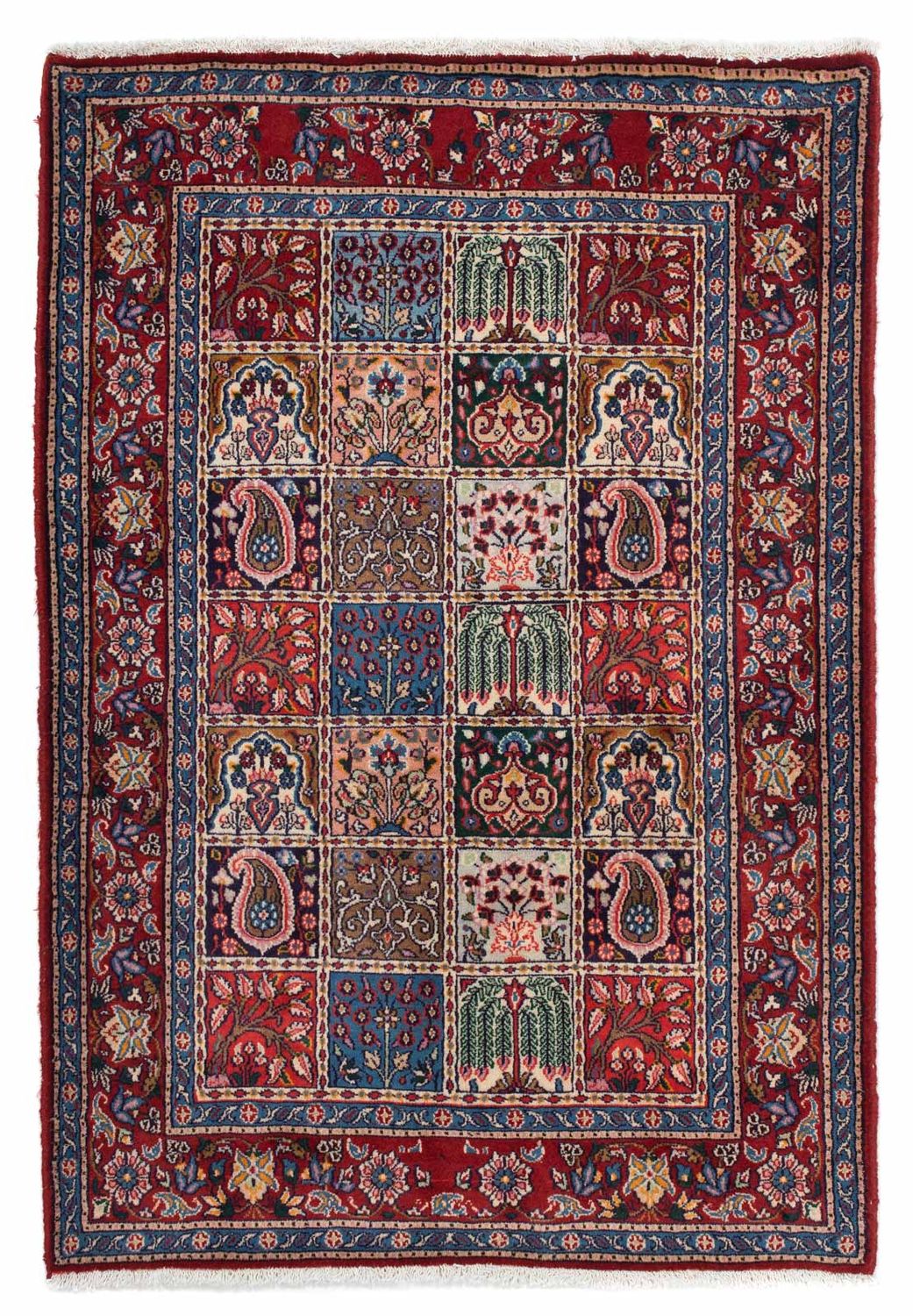 Perserteppich - Classic 150 x 100 cm - dunkelrot