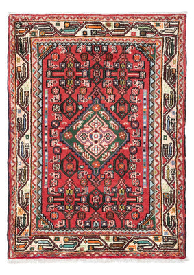 Perserteppich - Nomadic 121 x 82 cm - rot